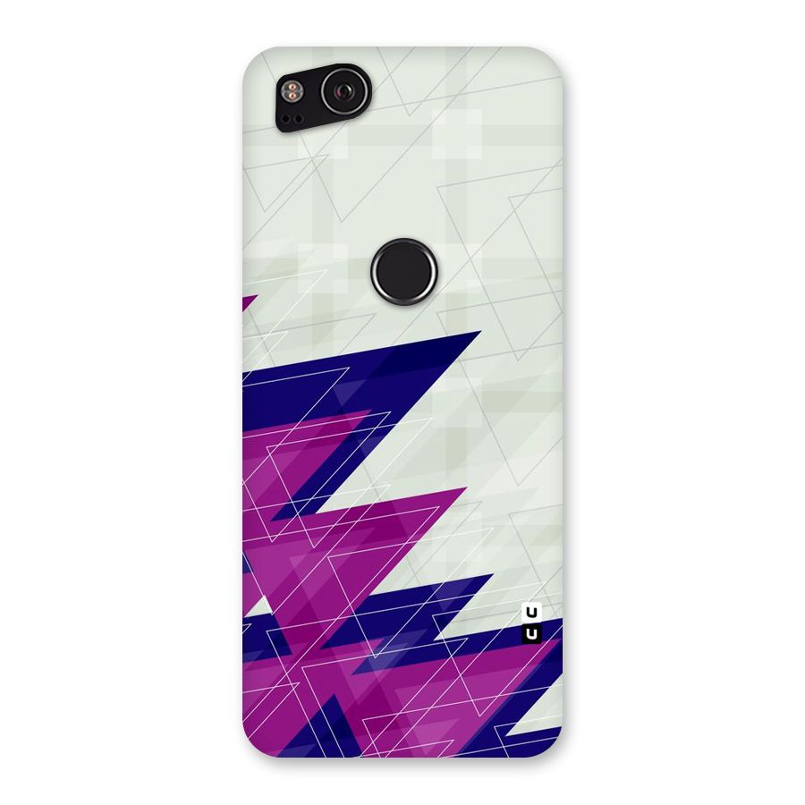 Sharp Abstract Design Back Case for Google Pixel 2
