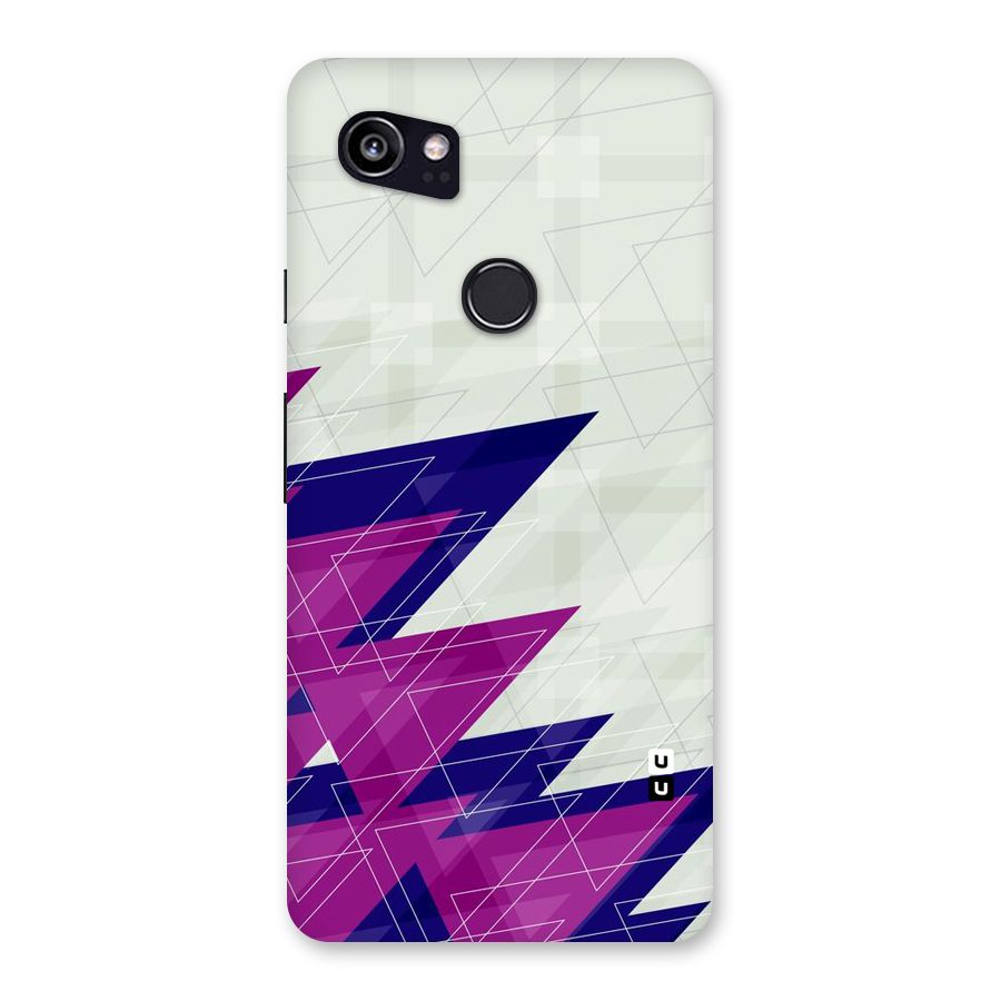 Sharp Abstract Design Back Case for Google Pixel 2 XL