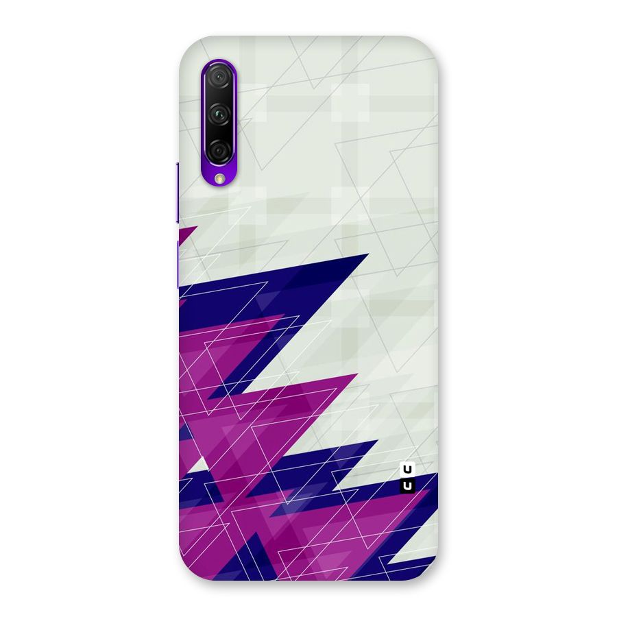 Sharp Abstract Design Back Case for Honor 9X Pro