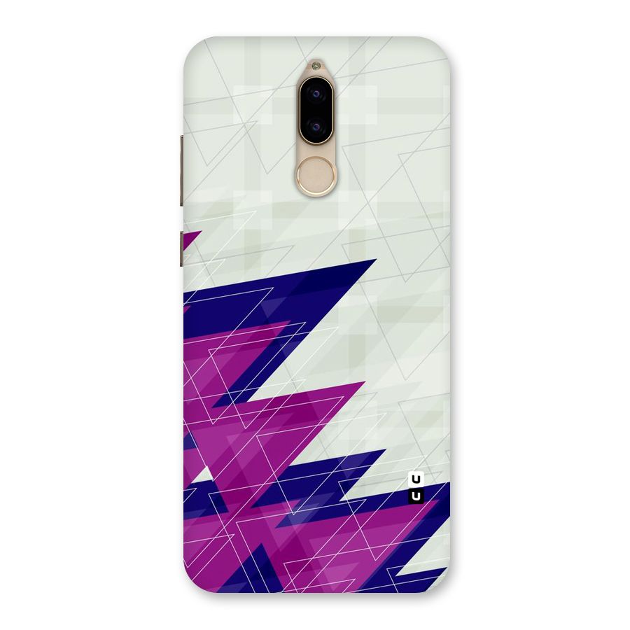 Sharp Abstract Design Back Case for Honor 9i