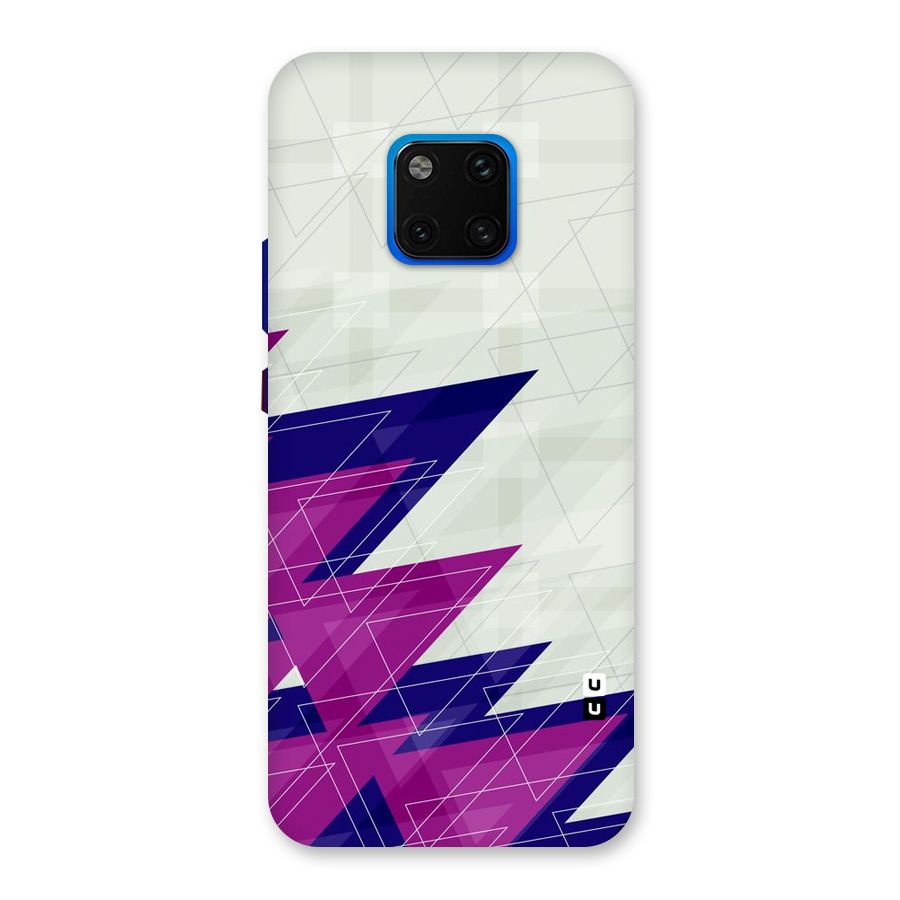 Sharp Abstract Design Back Case for Huawei Mate 20 Pro