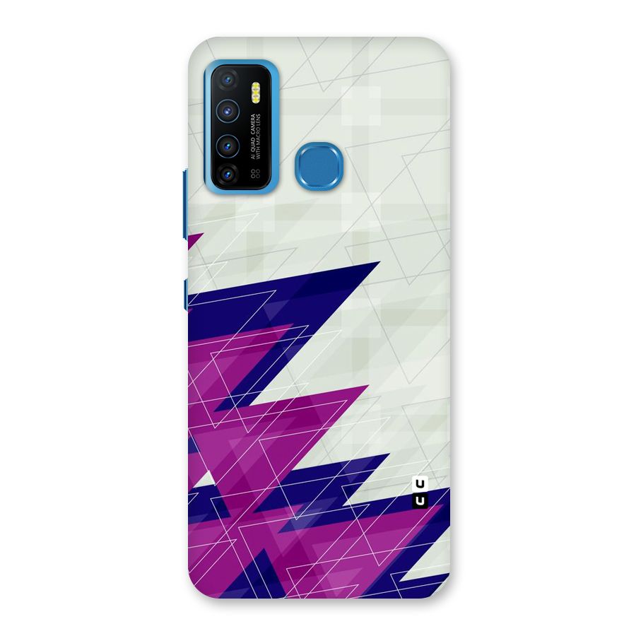 Sharp Abstract Design Back Case for Infinix Hot 9