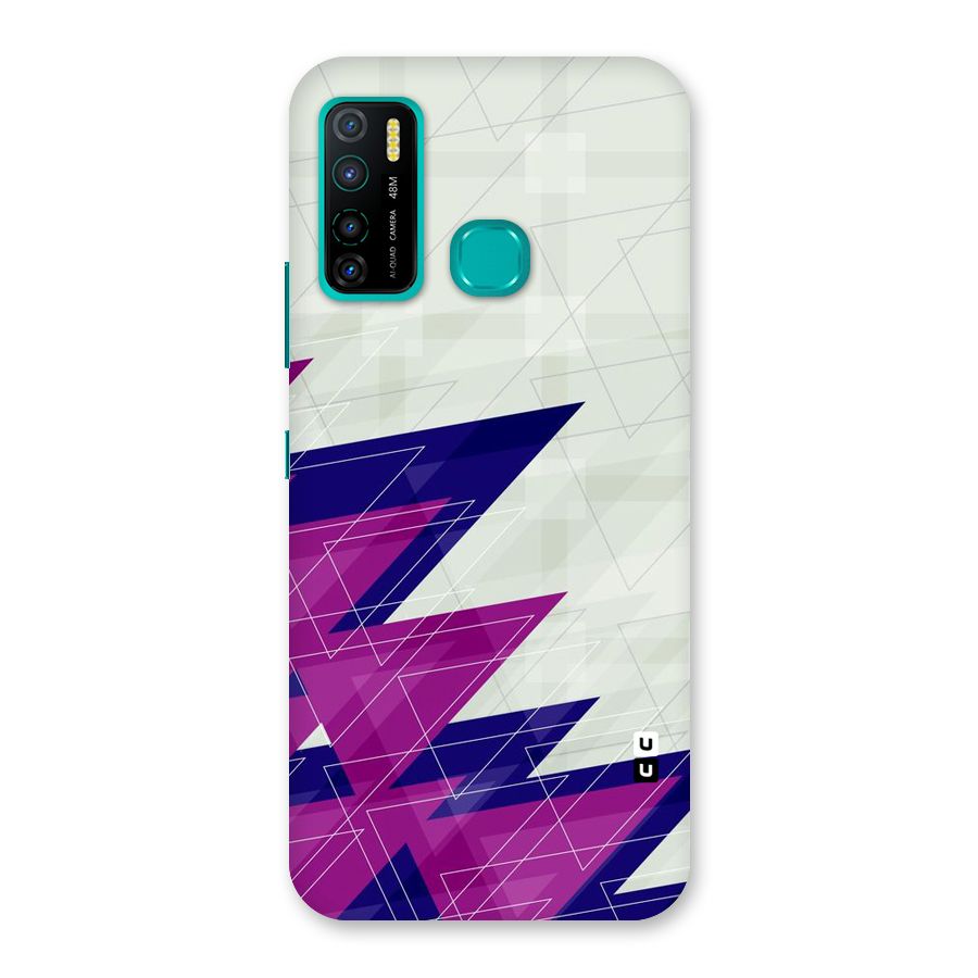 Sharp Abstract Design Back Case for Infinix Hot 9 Pro