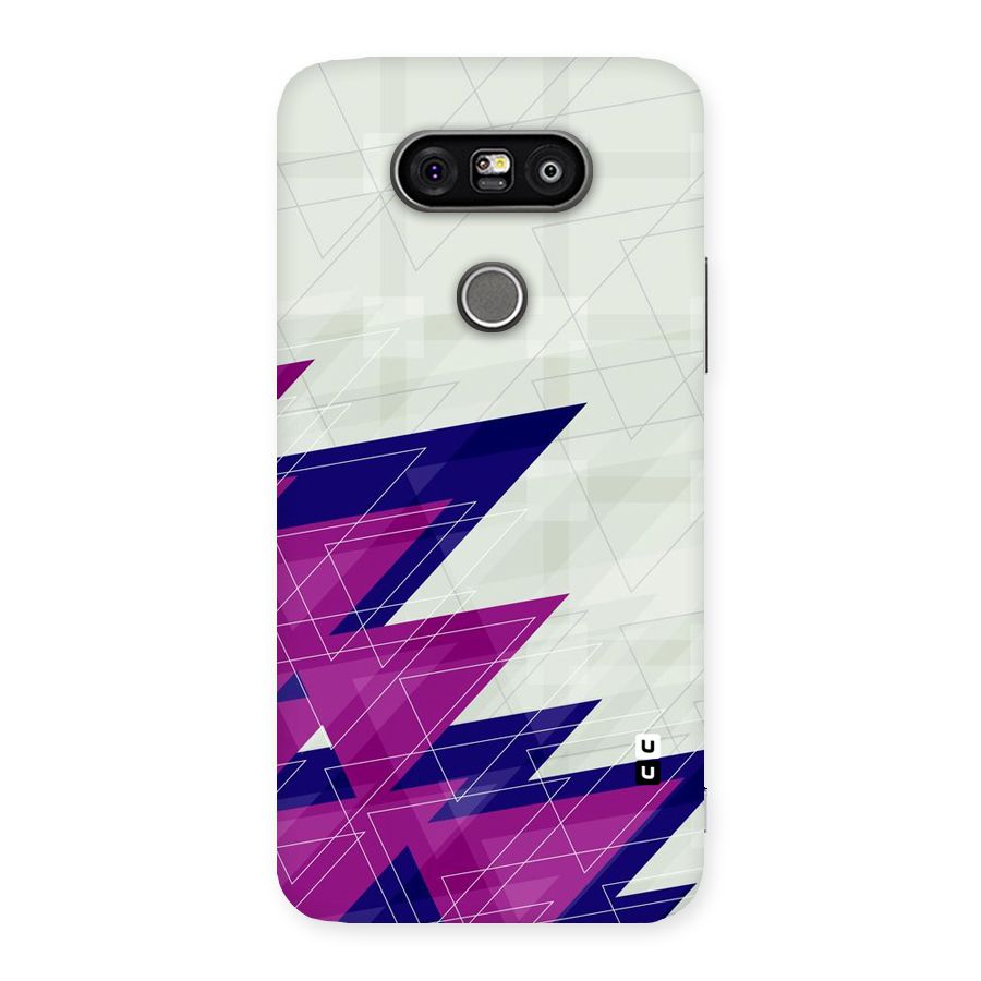 Sharp Abstract Design Back Case for LG G5