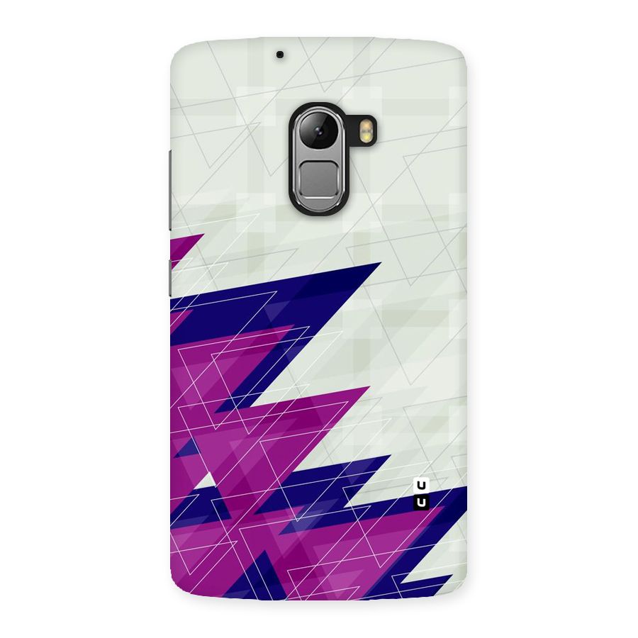 Sharp Abstract Design Back Case for Lenovo K4 Note
