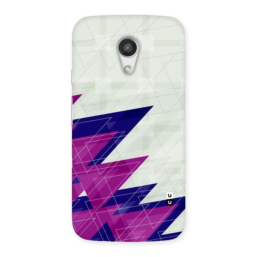 Sharp Abstract Design Back Case for Moto G 2nd Gen
