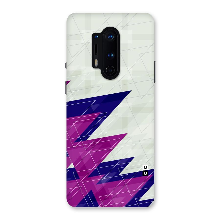 Sharp Abstract Design Back Case for OnePlus 8 Pro