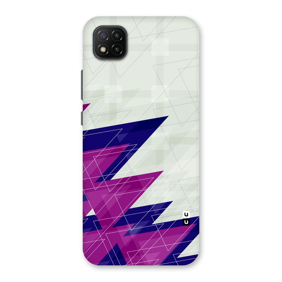 Sharp Abstract Design Back Case for Poco C3