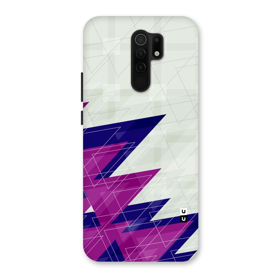 Sharp Abstract Design Back Case for Poco M2