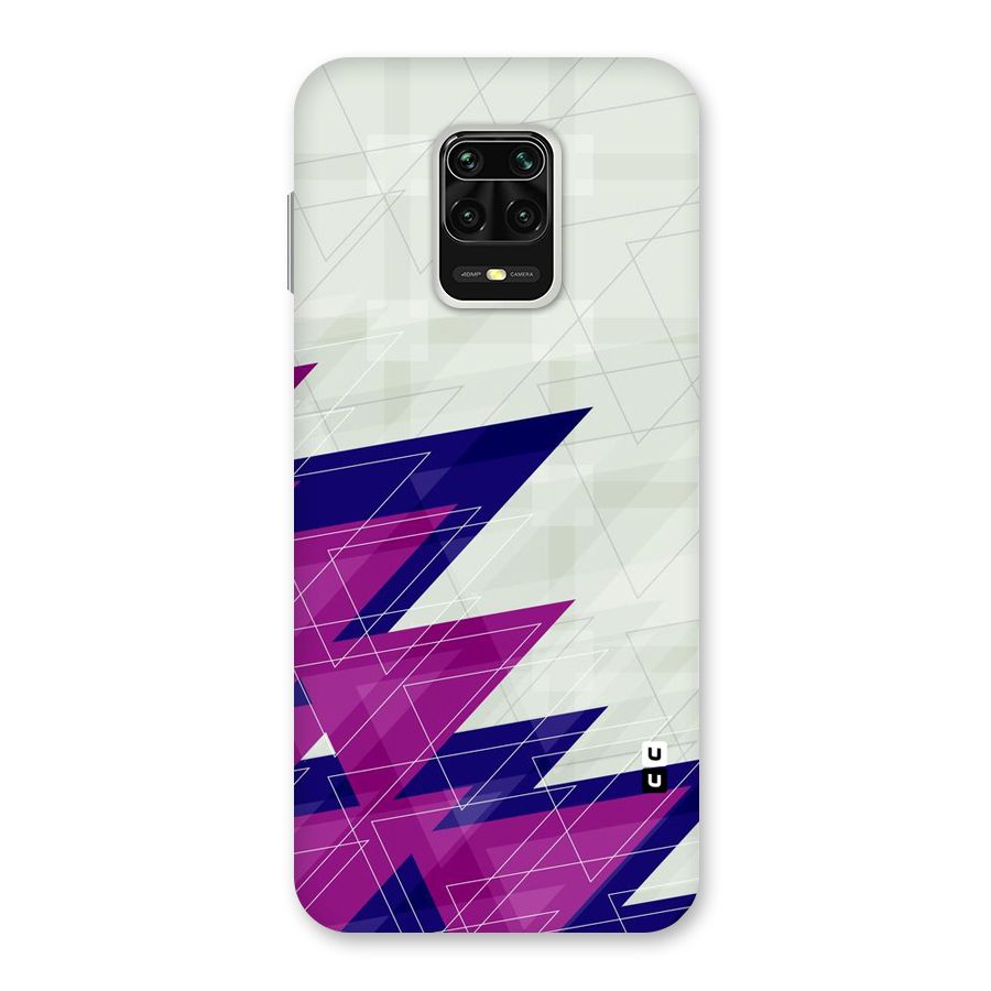 Sharp Abstract Design Back Case for Poco M2 Pro