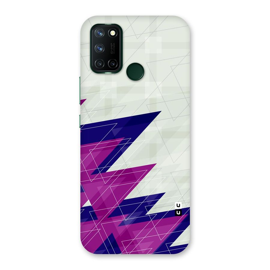 Sharp Abstract Design Back Case for Realme 7i
