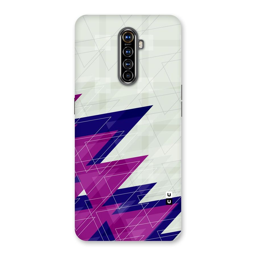 Sharp Abstract Design Back Case for Realme X2 Pro