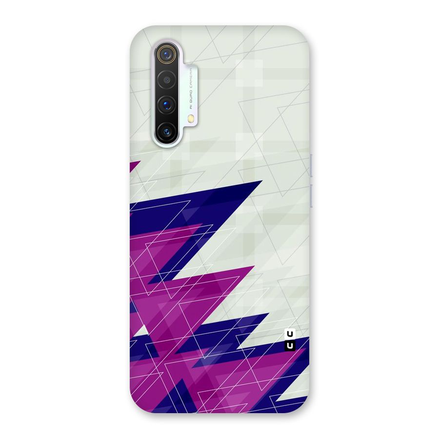 Sharp Abstract Design Back Case for Realme X3