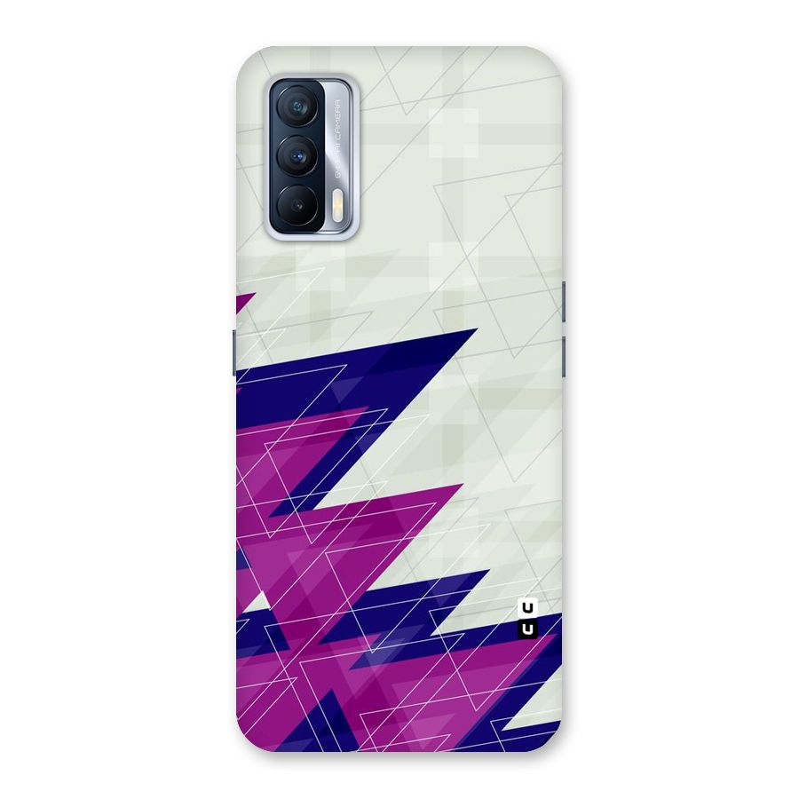 Sharp Abstract Design Back Case for Realme X7