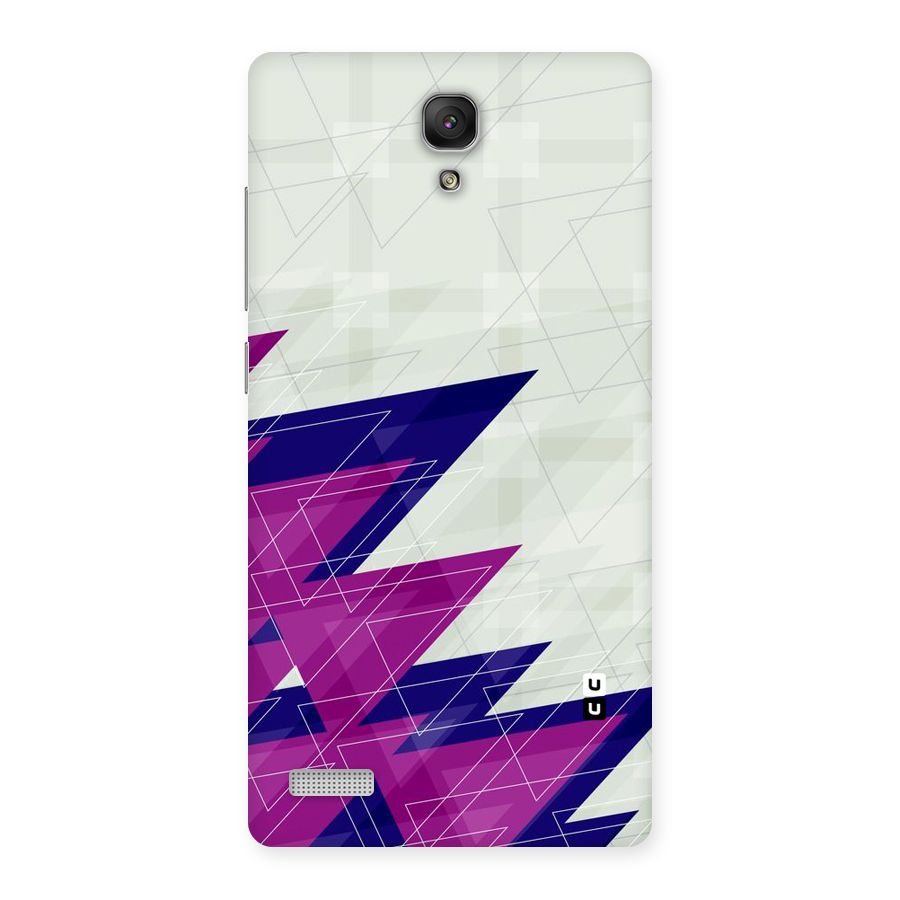 Sharp Abstract Design Back Case for Redmi Note Prime