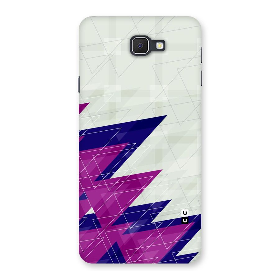 Sharp Abstract Design Back Case for Samsung Galaxy J7 Prime