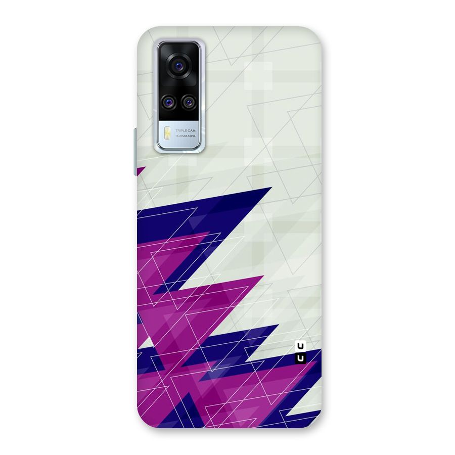 Sharp Abstract Design Back Case for Vivo Y31