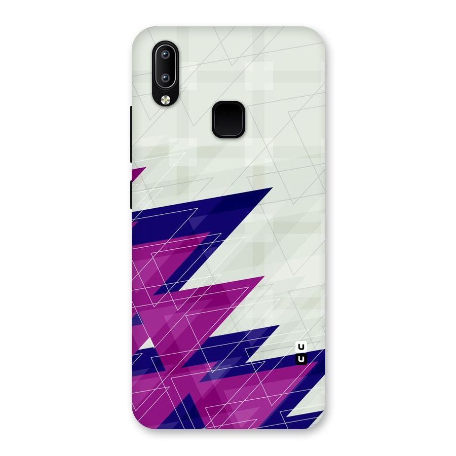 Sharp Abstract Design Back Case for Vivo Y93