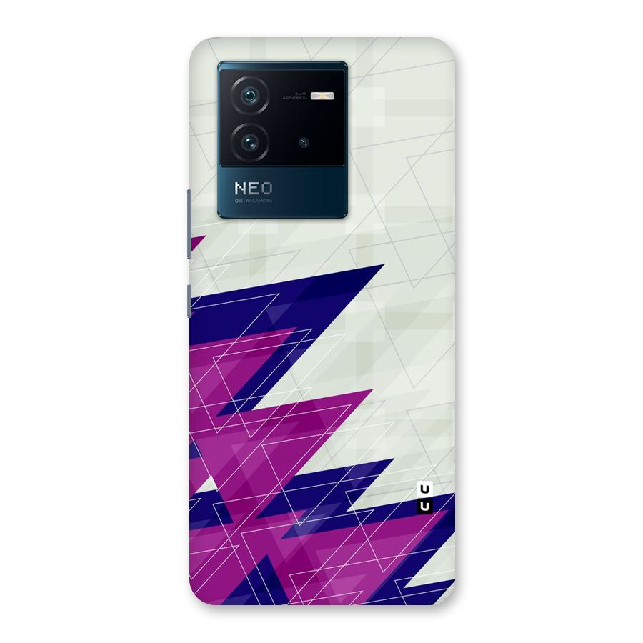 Sharp Abstract Design Back Case for Vivo iQOO Neo 6 5G