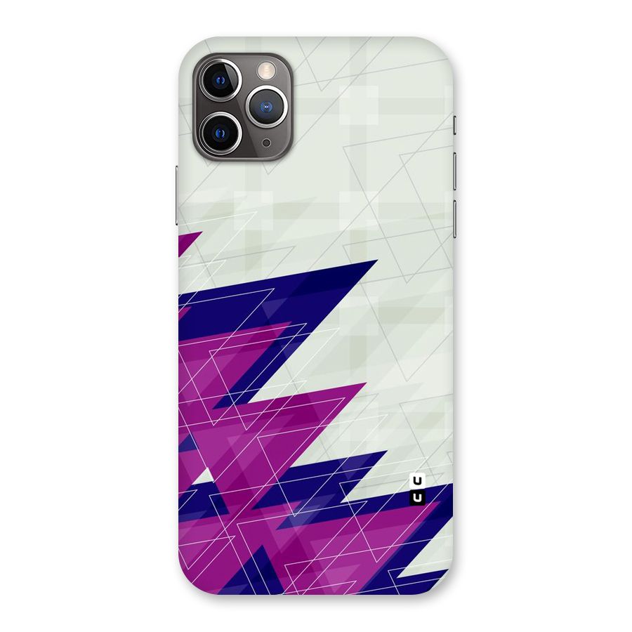 Sharp Abstract Design Back Case for iPhone 11 Pro Max