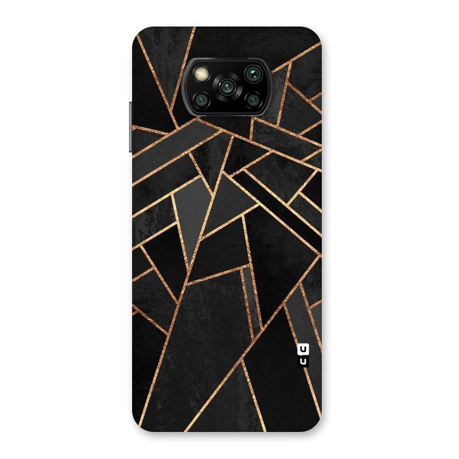 Sharp Tile Back Case for Poco X3