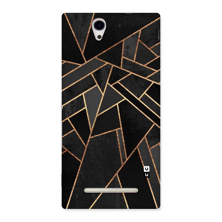 Sharp Tile Back Case for Sony Xperia C3