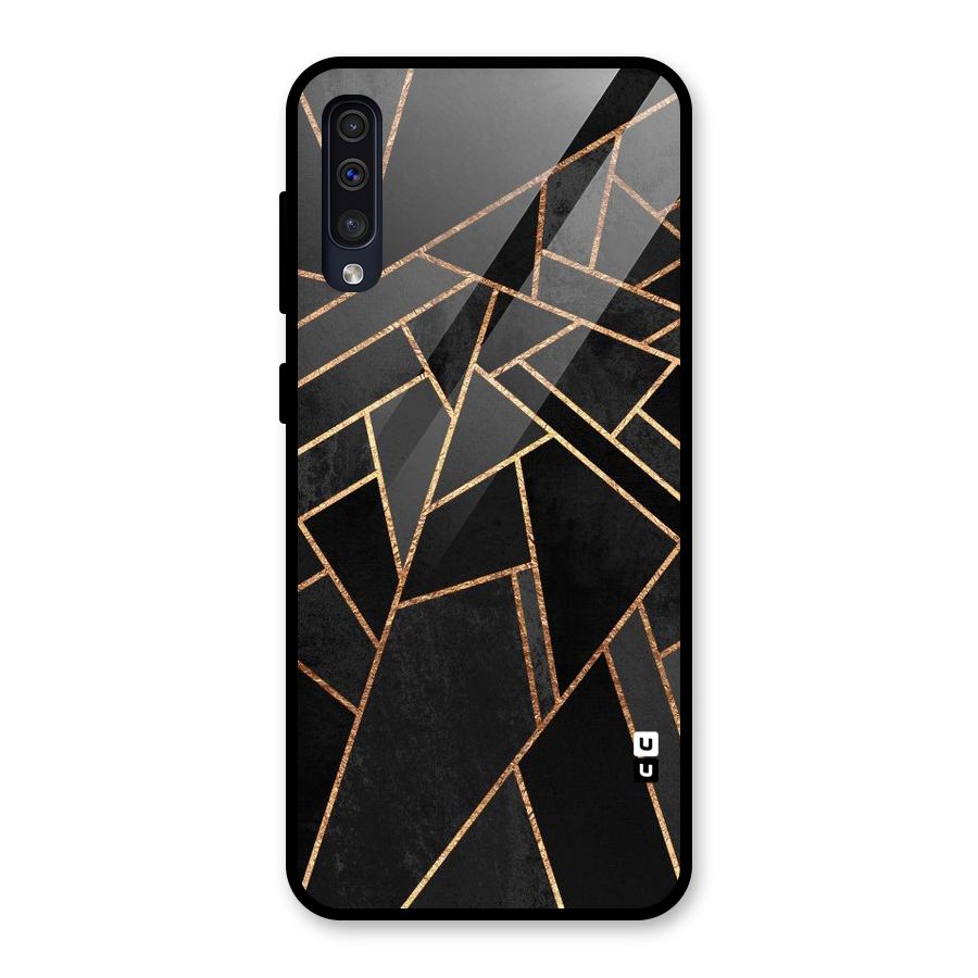Sharp Tile Glass Back Case for Galaxy A50
