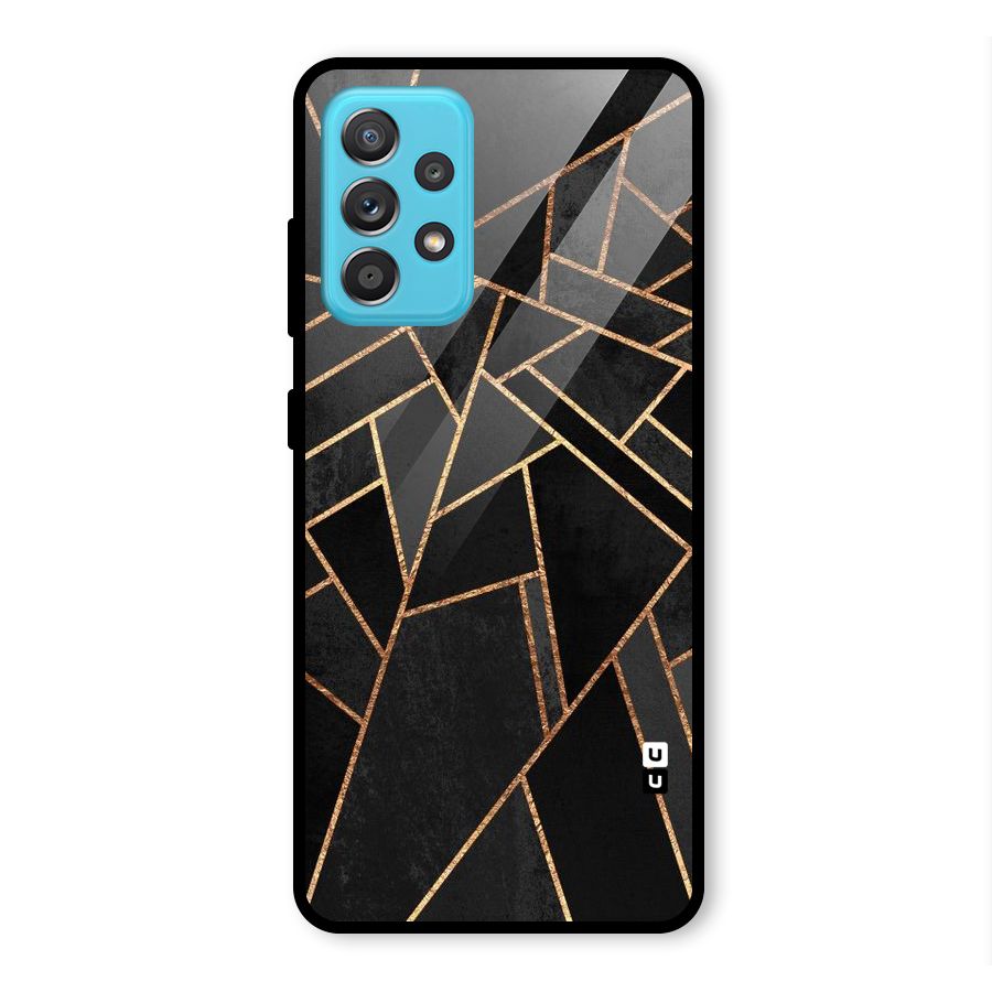 Sharp Tile Glass Back Case for Galaxy A52s 5G