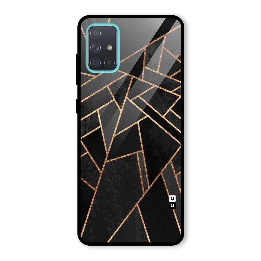 Sharp Tile Glass Back Case for Galaxy A71