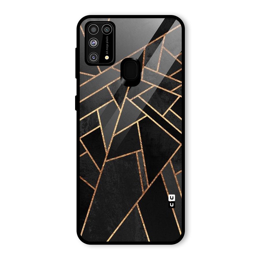 Sharp Tile Glass Back Case for Galaxy F41