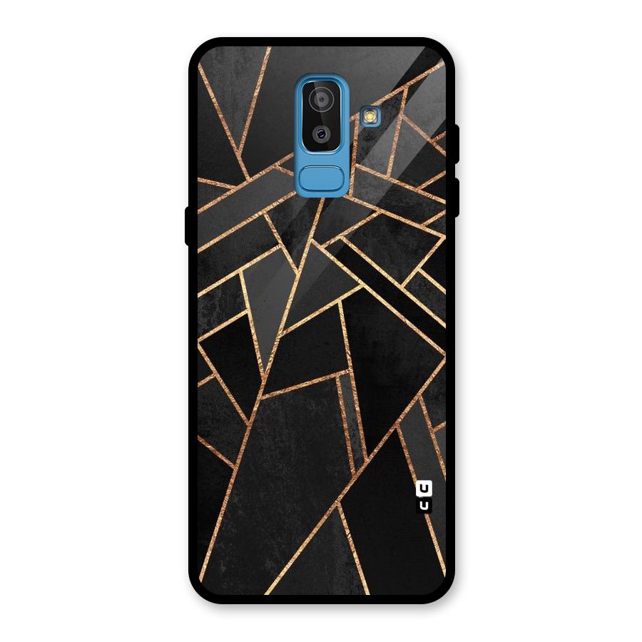 Sharp Tile Glass Back Case for Galaxy J8