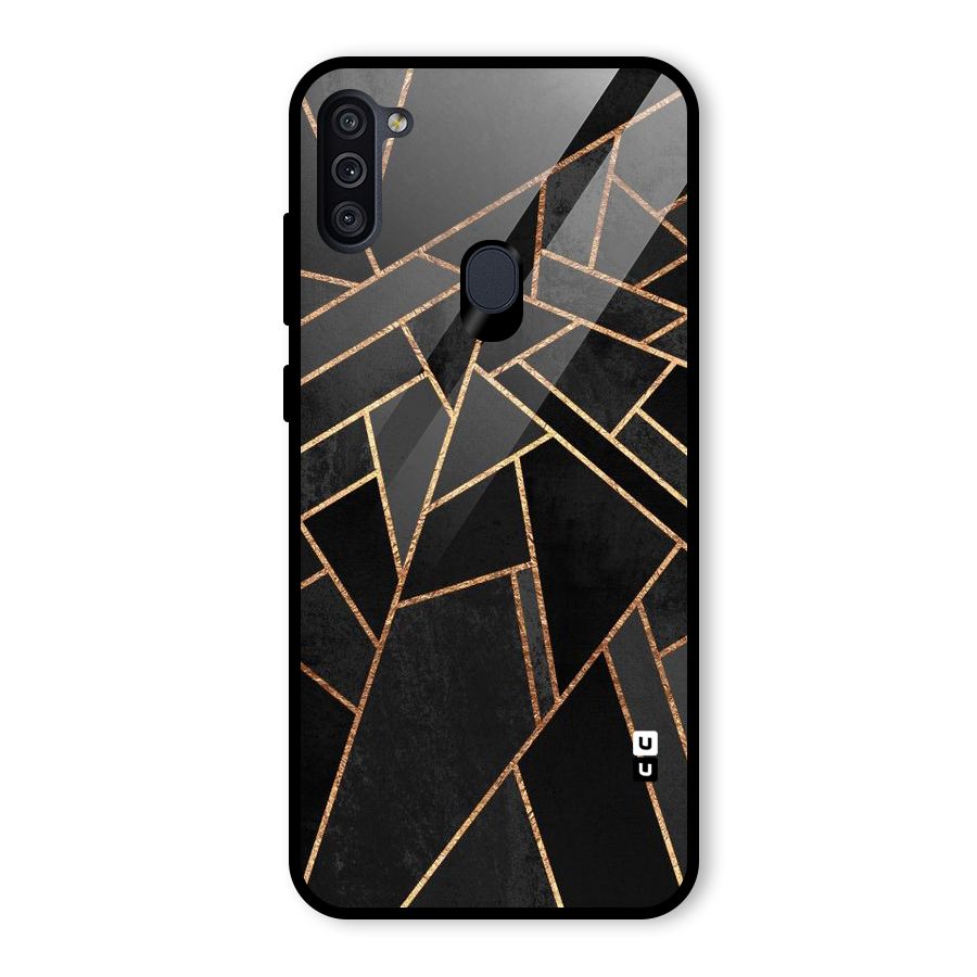 Sharp Tile Glass Back Case for Galaxy M11