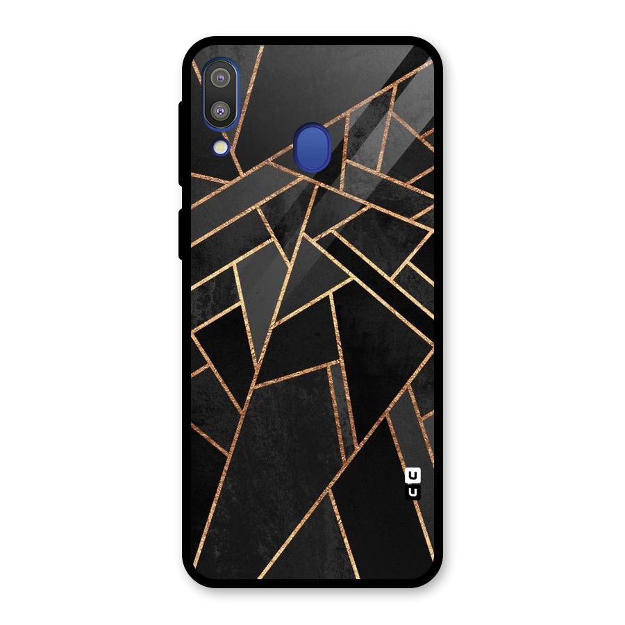 Sharp Tile Glass Back Case for Galaxy M20