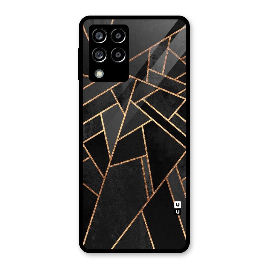 Sharp Tile Glass Back Case for Galaxy M53 5G