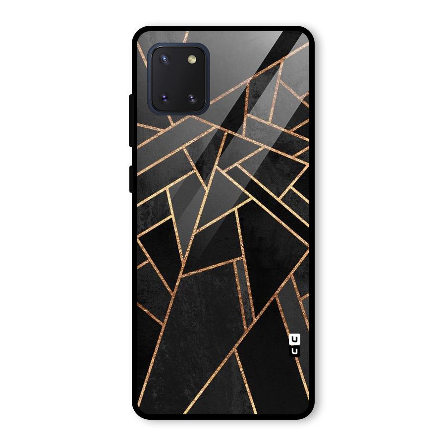Sharp Tile Glass Back Case for Galaxy Note 10 Lite