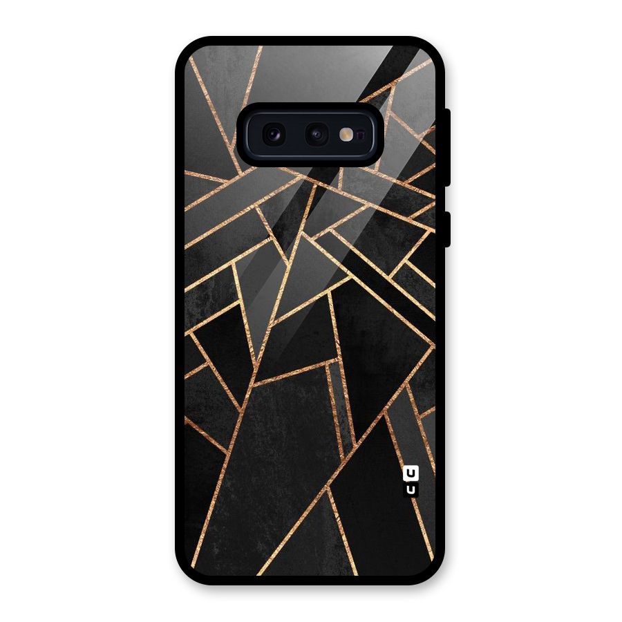 Sharp Tile Glass Back Case for Galaxy S10e
