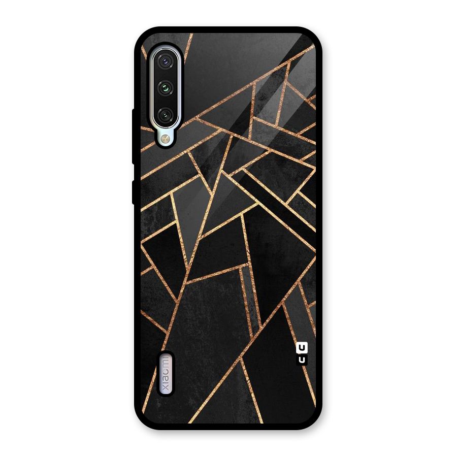 Sharp Tile Glass Back Case for Mi A3