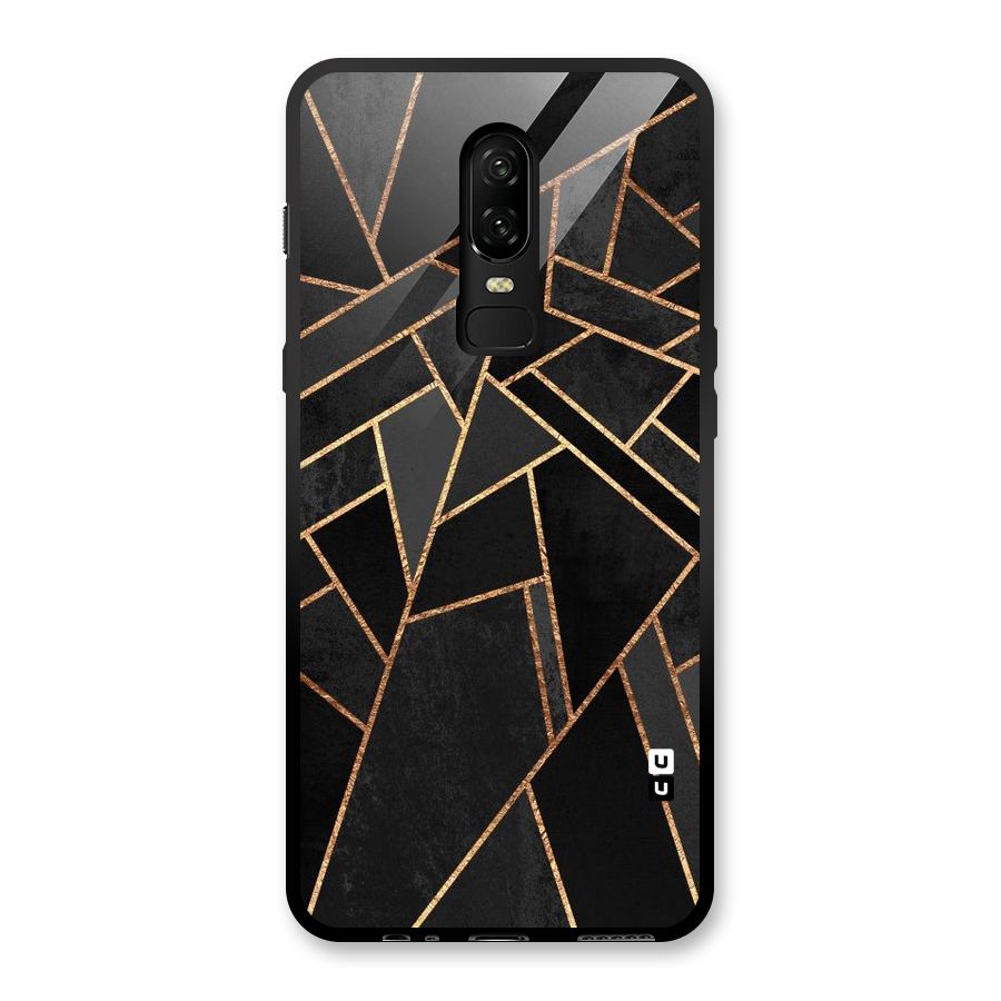 Sharp Tile Glass Back Case for OnePlus 6