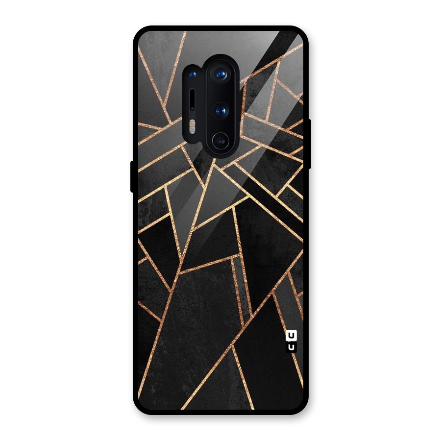 Sharp Tile Glass Back Case for OnePlus 8 Pro