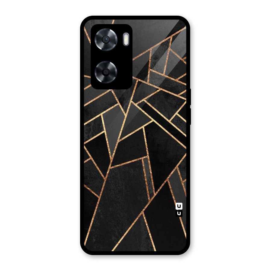 Sharp Tile Glass Back Case for Oppo A57 2022