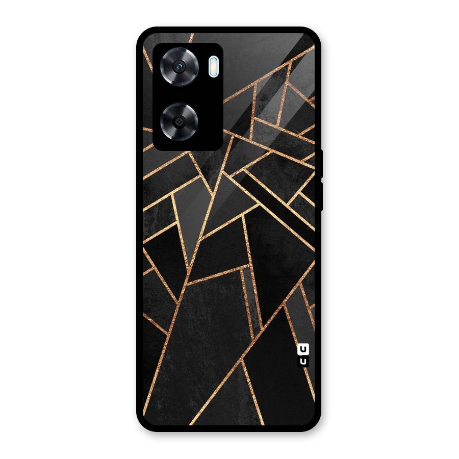 Sharp Tile Glass Back Case for Oppo A77