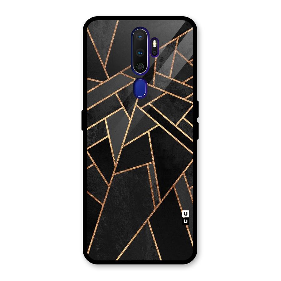 Sharp Tile Glass Back Case for Oppo A9 (2020)