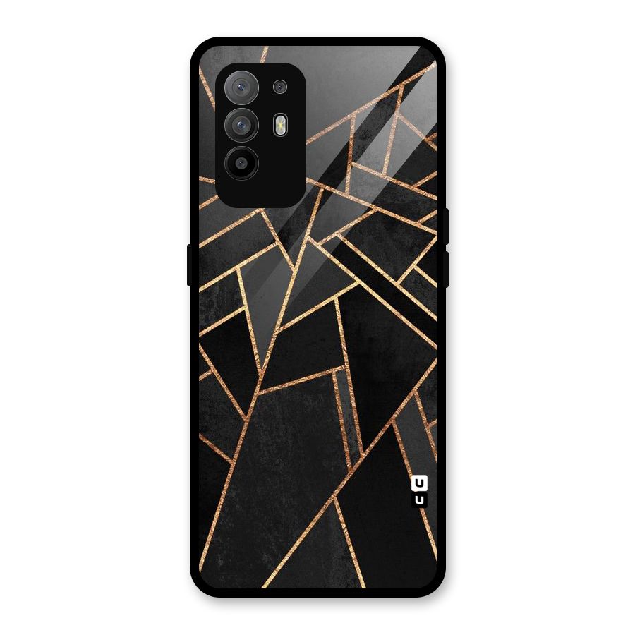 Sharp Tile Glass Back Case for Oppo F19 Pro Plus 5G
