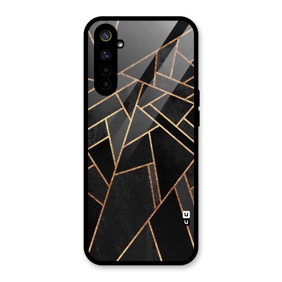 Sharp Tile Glass Back Case for Realme 6i