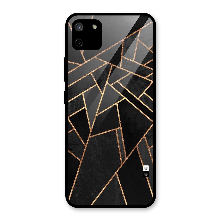 Sharp Tile Glass Back Case for Realme C11