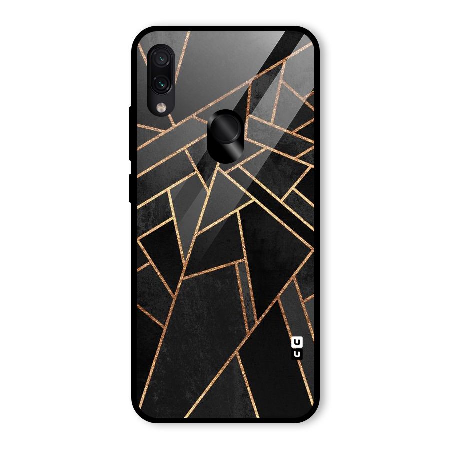 Sharp Tile Glass Back Case for Redmi Note 7 Pro