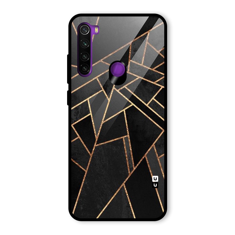 Sharp Tile Glass Back Case for Redmi Note 8