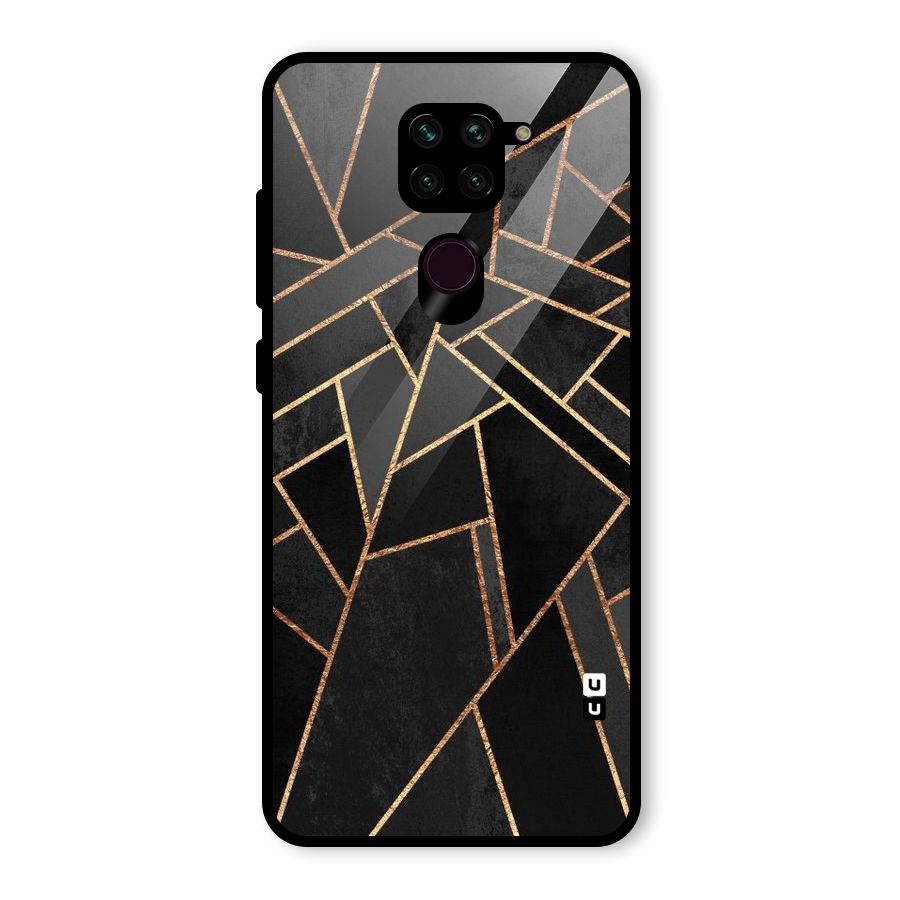 Sharp Tile Glass Back Case for Redmi Note 9