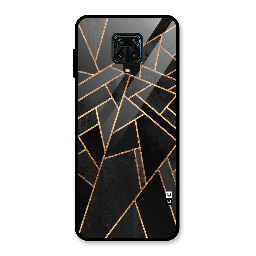 Sharp Tile Glass Back Case for Redmi Note 9 Pro