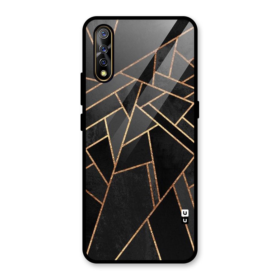Sharp Tile Glass Back Case for Vivo S1